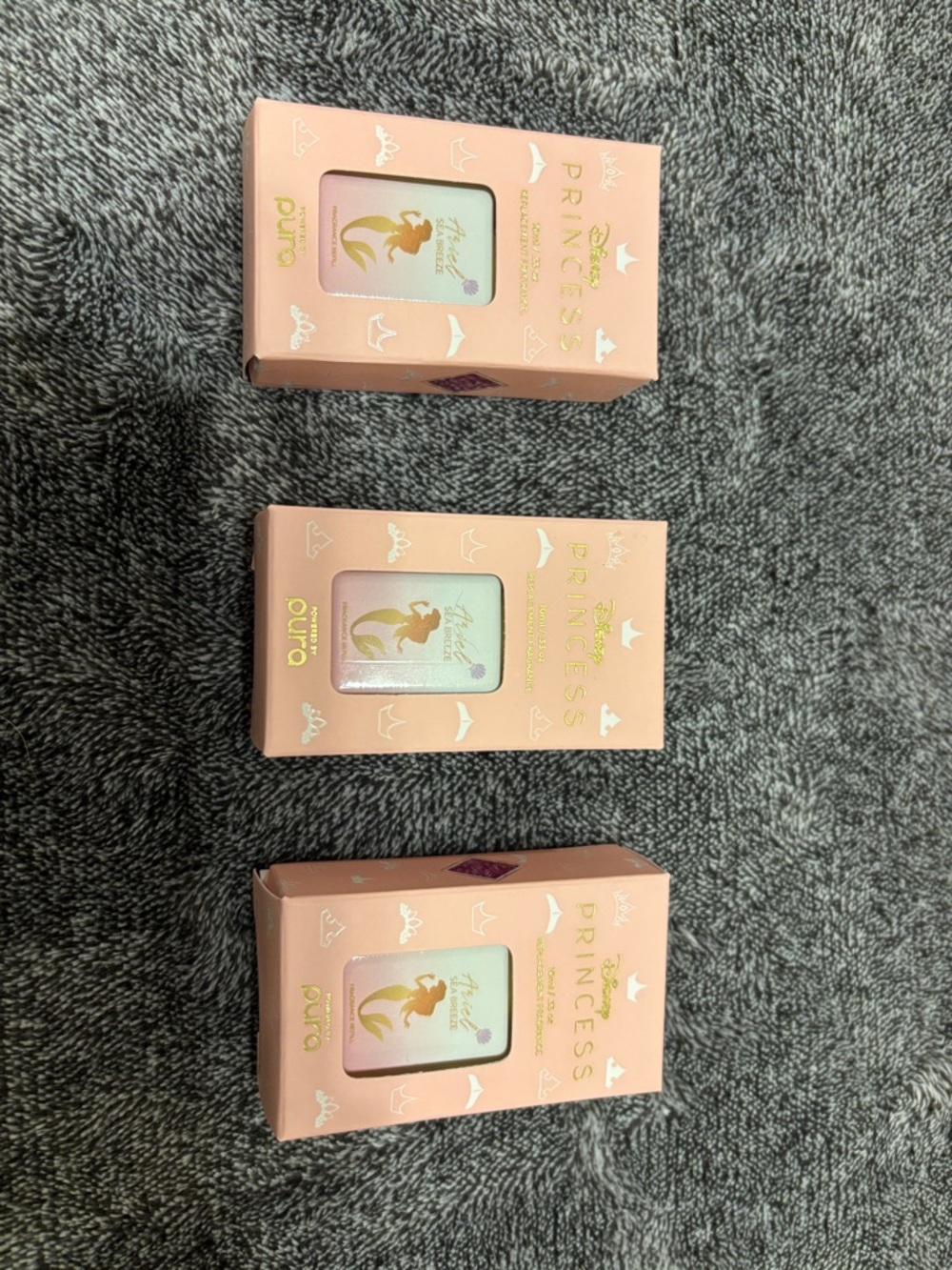 Disney Princess Ariel Pura Scent Refills set of 3 NIB